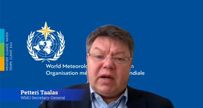 پیام تبریک دبیرکل سازمان جهانی هواشناسی به مناسبت شصت و دومین سالگرد تاسیس هواشناسی ایران